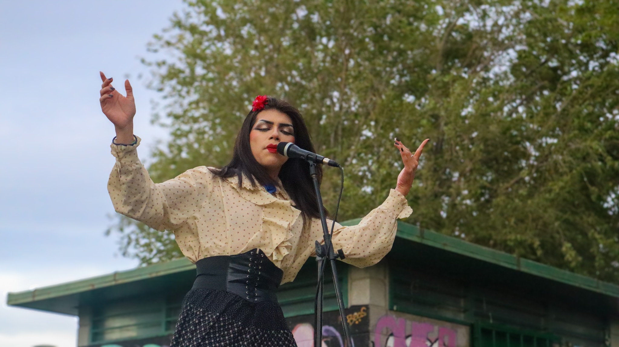 Drag, poesía y activismo mapuche-tehuelche