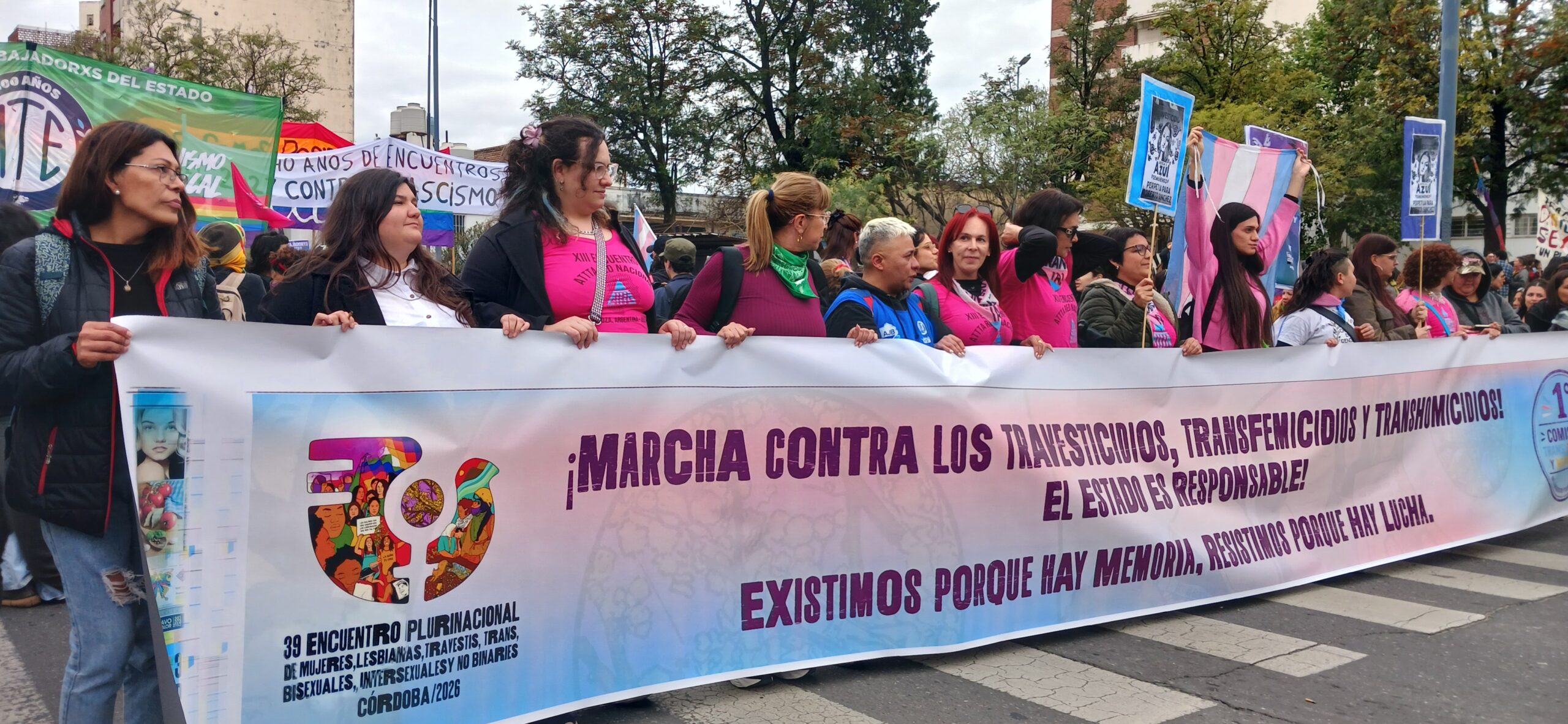 Diana vive en la militancia travesti trans
